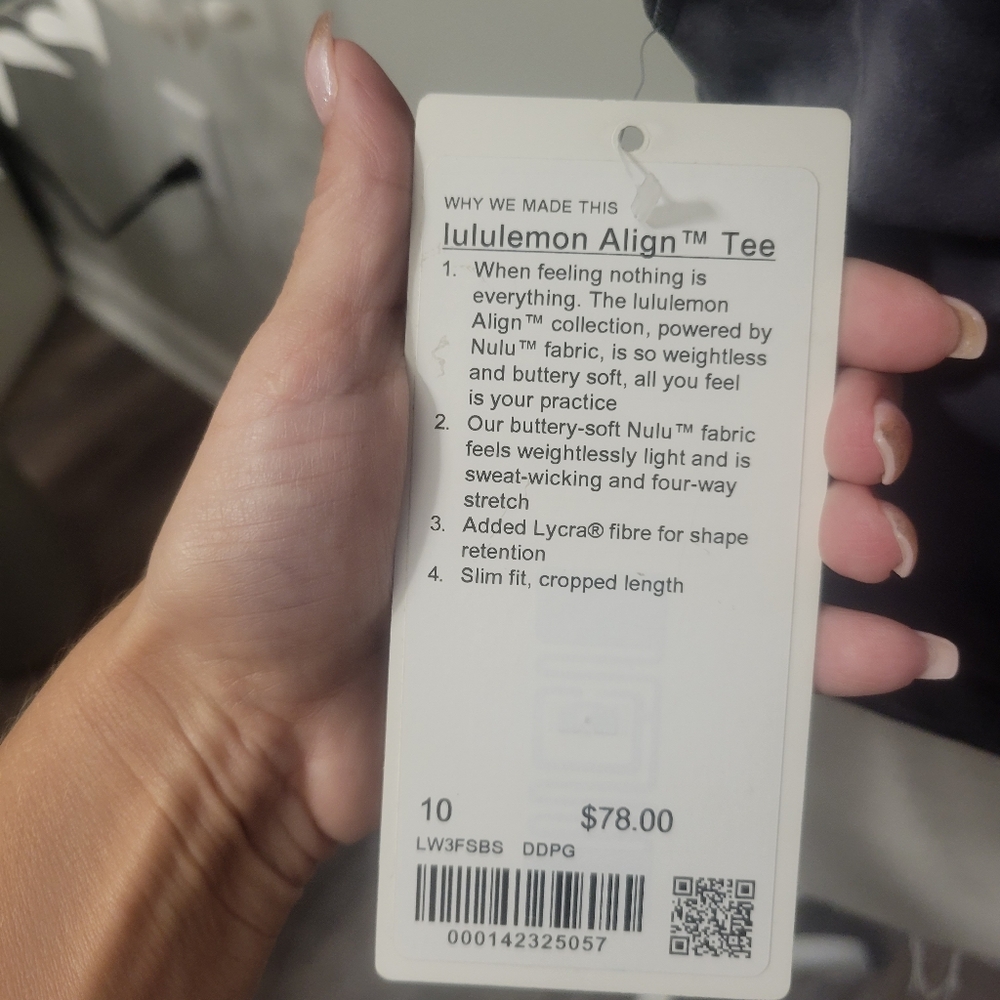 LULULEMON ALIGN TEE - Picture 5 of 5
